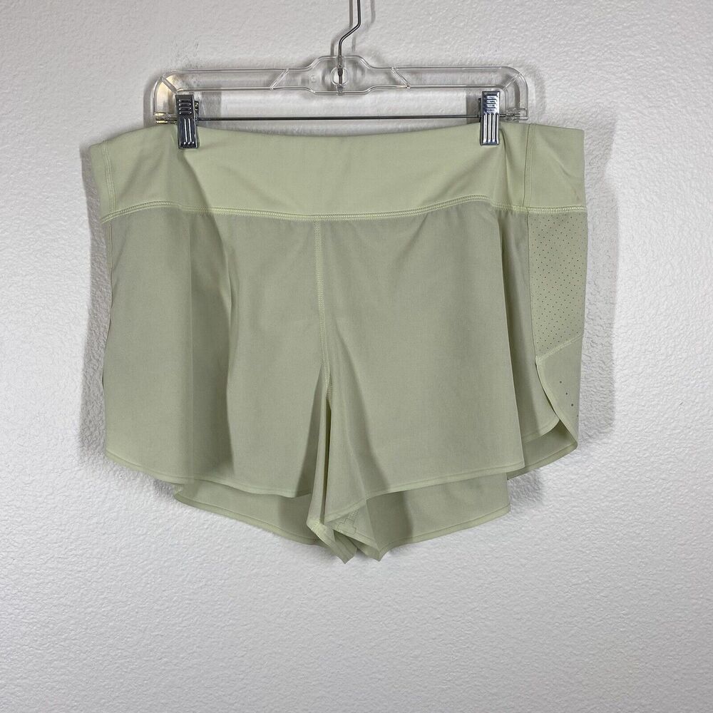 ATHLETA Run With It Shorts 3.5" Lined Athletic Workout Pocket Size XL
